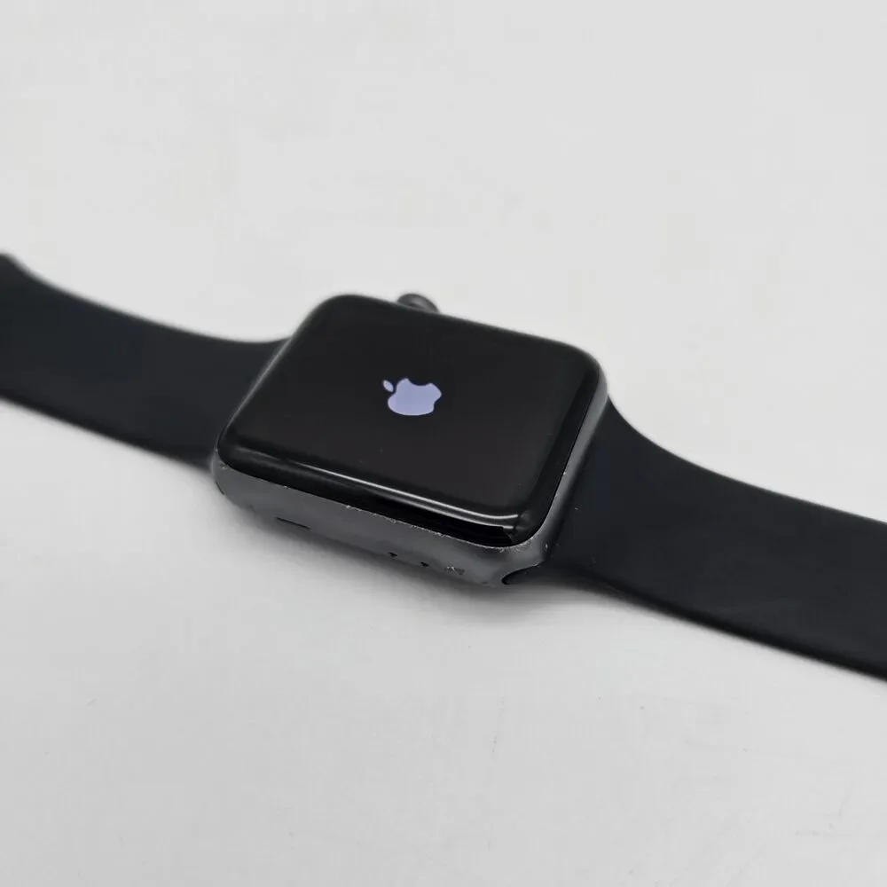 Apple Watch Series 3 - 42mm GPS, Aluminum Black Sport Band **(PROBABLY LOCKED)
